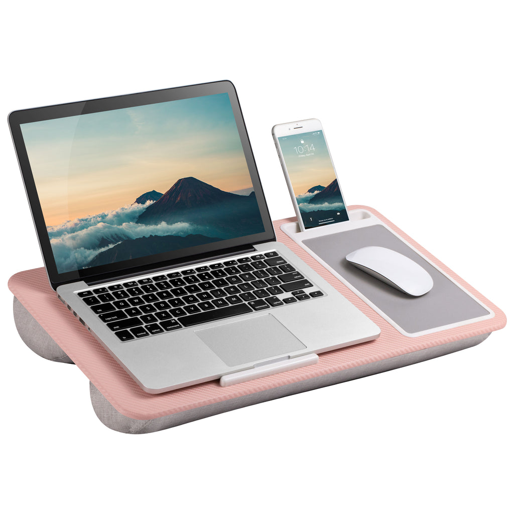 Home Office Lap Desk, Blush Pink.